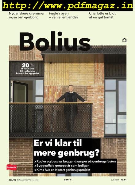Bedre Hjem – juni 2019 Cover