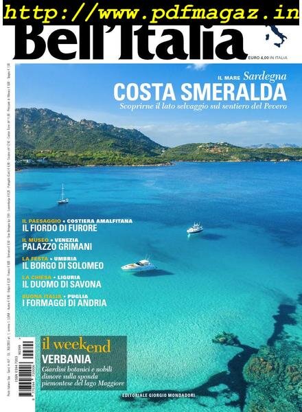 Bell’Italia – Luglio 2019 Cover