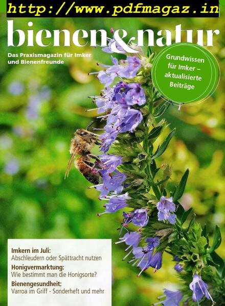 Bienen&Natur – Juni 2019 Cover