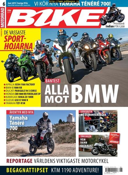 Bike powered by Motorrad Sweden – 05 juni 2019 Cover
