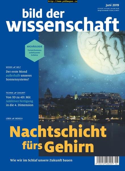 Bild der Wissenschaft – Juni 2019 Cover