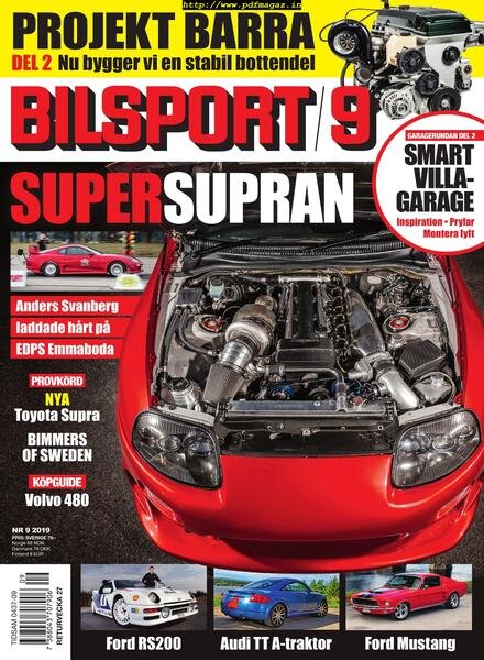 Bilsport – 13 juni 2019 Cover