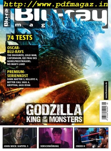 Blu-ray Magazin – Mai 2019 Cover
