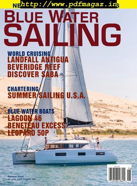 Blue Water Sailing – May 2019 Cover
