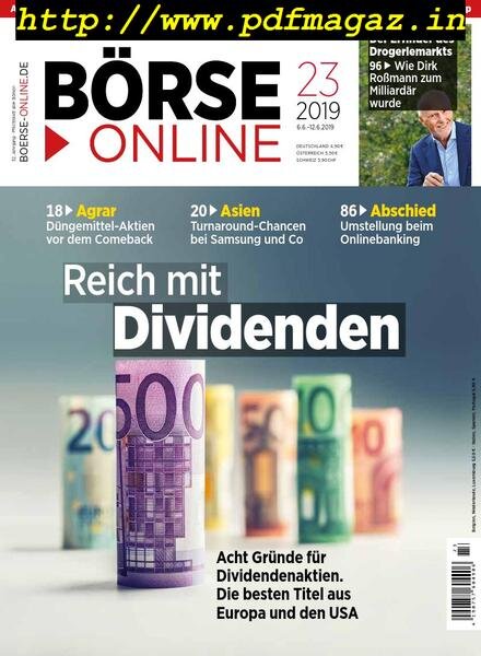 BOrse Online – 06 Juni 2019 Cover