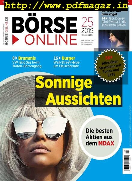 BOrse Online – 19 Juni 2019 Cover
