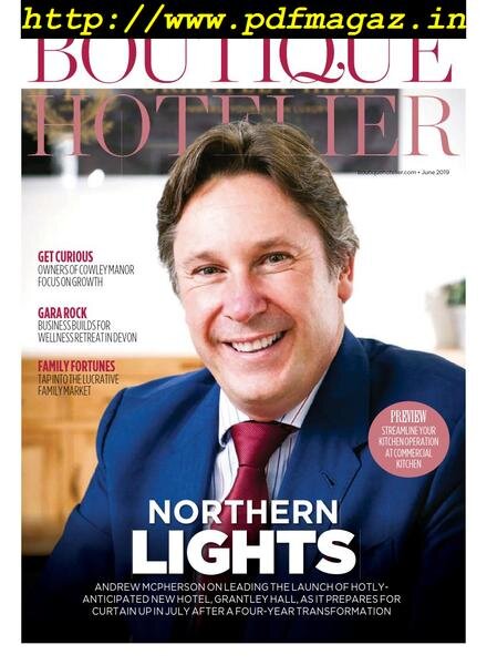 Boutique Hotelier – June 2019 Cover