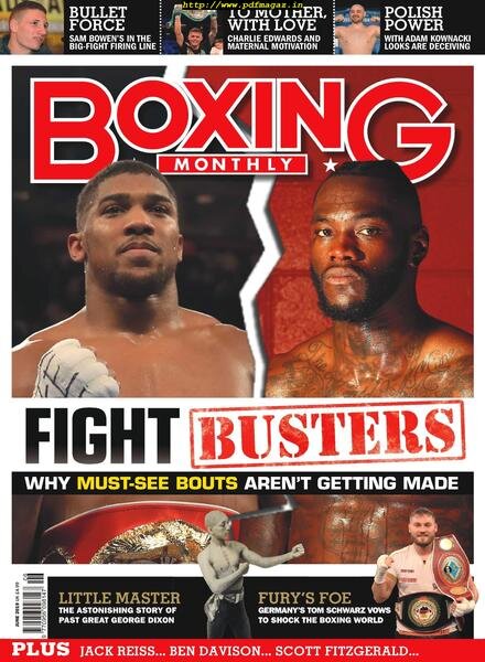 Boxing Monthly – June 2019 Cover
