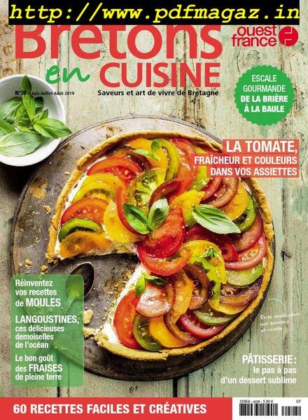 Bretons en Cuisine – Juin-Aout 2019 Cover