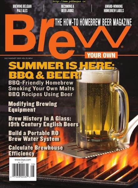 Brew Your Own – July 2019 Cover