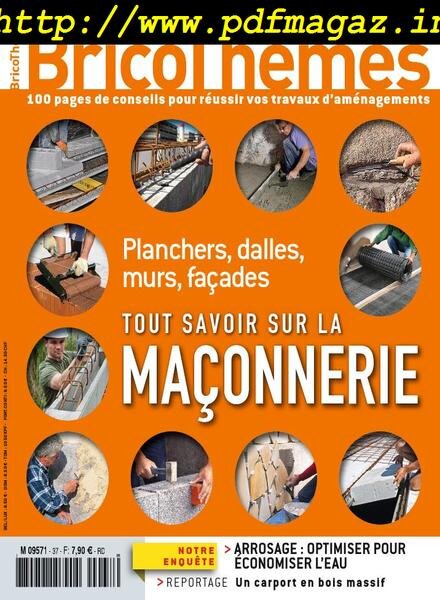 Bricothemes – mai 2019 Cover