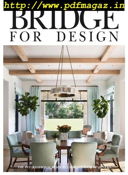 Bridge For Design – Summer 2019 Cover