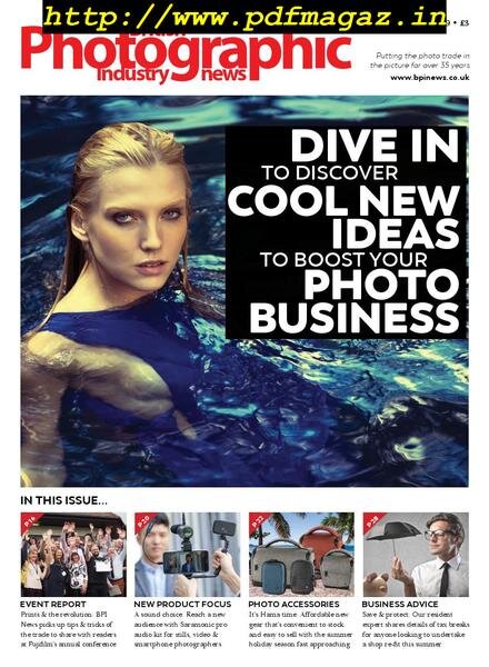 British Photographic Industry News – June 2019 Cover