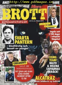 Brott mord och mysterier – maj 2019