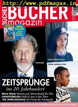 Bucher – Mai 2019