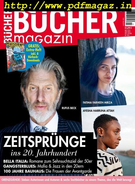 Bucher – Mai 2019 Cover