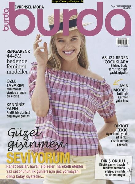 Burda Turkiye – 03 Haziran 2019 Cover