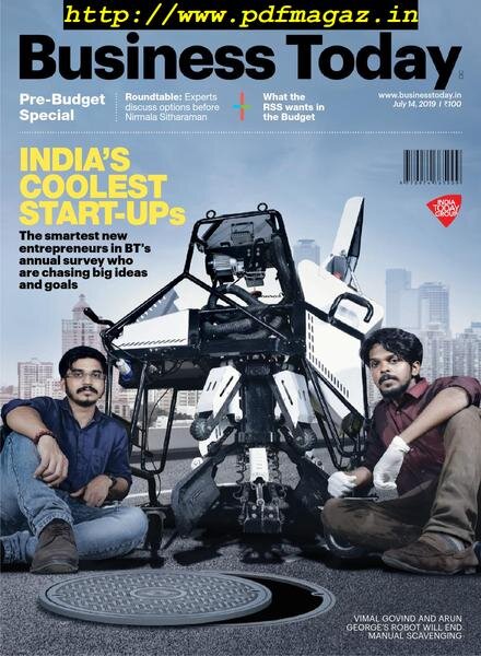 Business Today – July 14, 2019 Cover