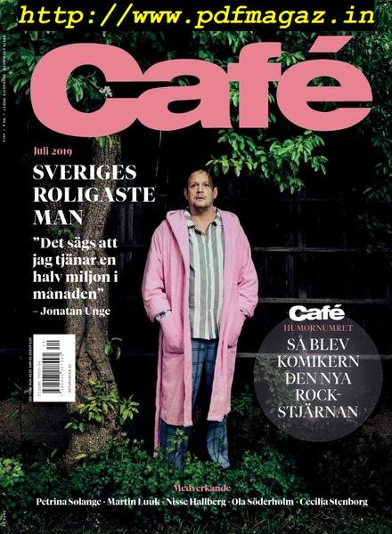 Cafe – juni 2019 Cover