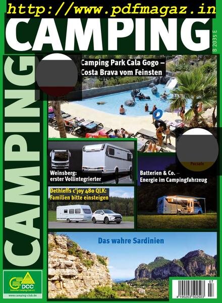 Camping Germany – Juli 2019 Cover