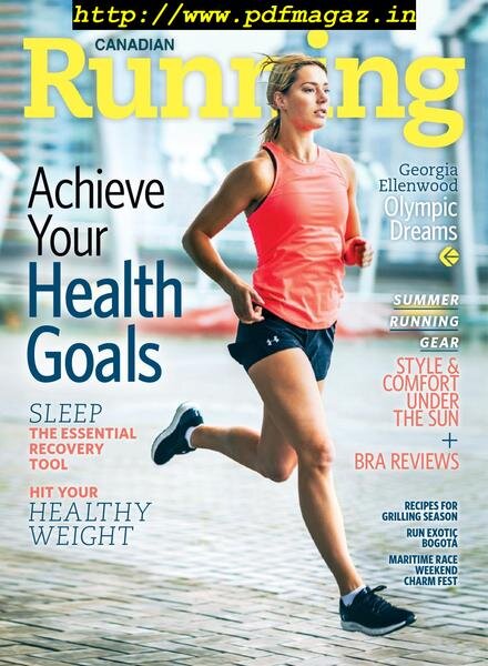 Canadian Running – July-August 2019 Cover