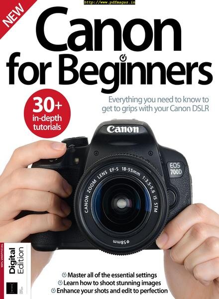 Canon for Beginners – June 2019 Cover