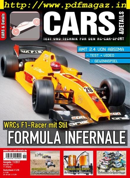 Cars & Details – November 2017 Cover