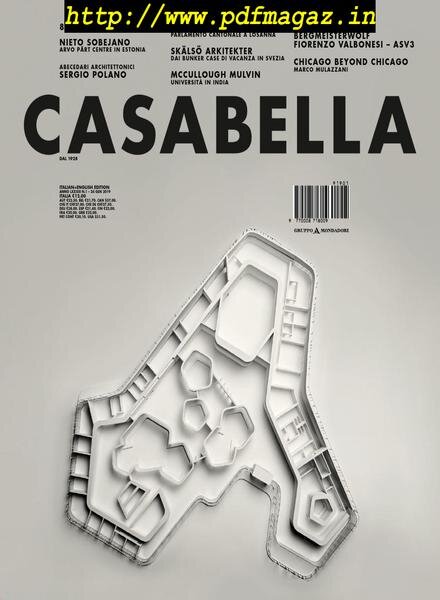 Casabella – febbraio 2019 Cover