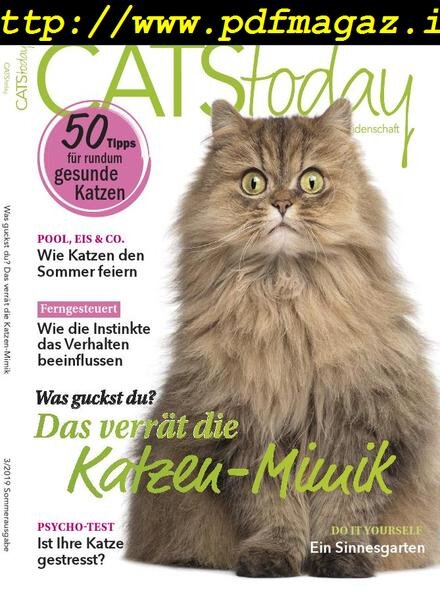 Cats Today – Mai 2019 Cover