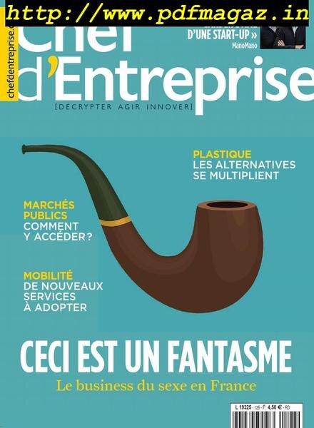 Chef d’Entreprise – juin 2019 Cover