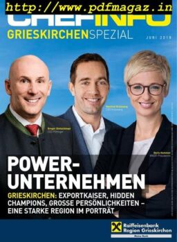 Chefinfo Spezial – Juni 2019