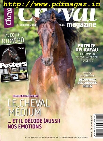Cheval Magazine – juillet 2019 Cover