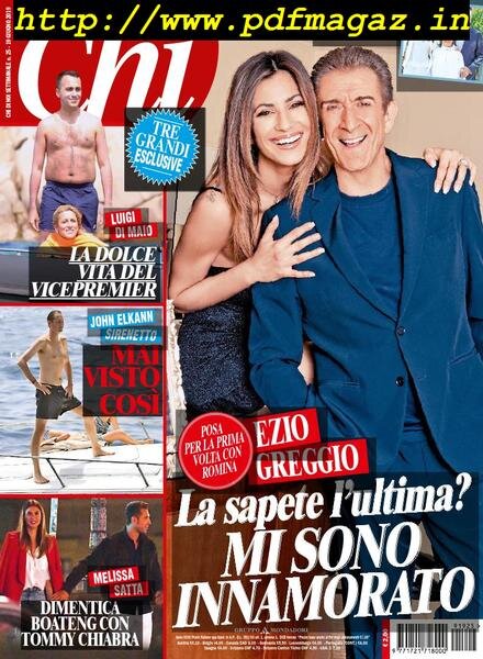 Chi – 19 giugno 2019 Cover