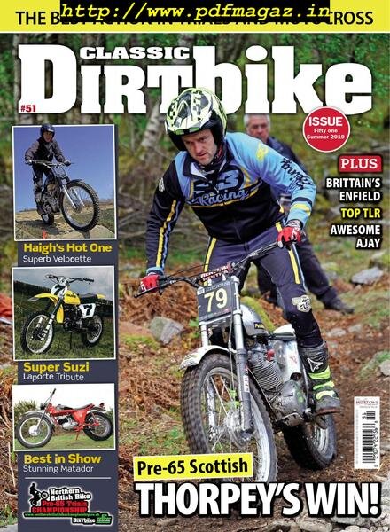 Classic Dirt Bike – May 2019 Cover
