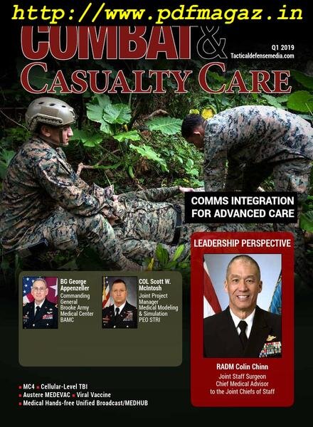 Combat & Casualty Care – Q1, 2019 Cover