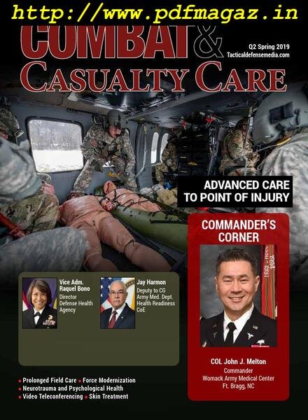 Combat & Casualty Care – Q2, 2019 Cover