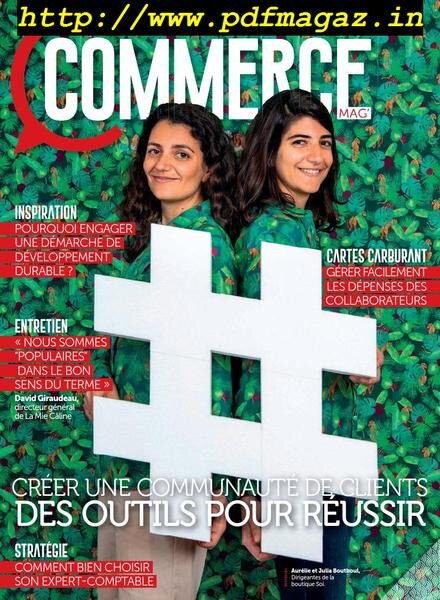 Commerce Magazine – juin 2019 Cover