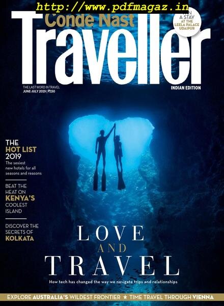 Conde Nast Traveller India – June-July 2019 Cover