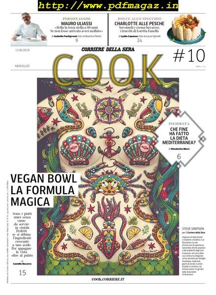 Corriere della Sera Cook – giugno 2019 Cover