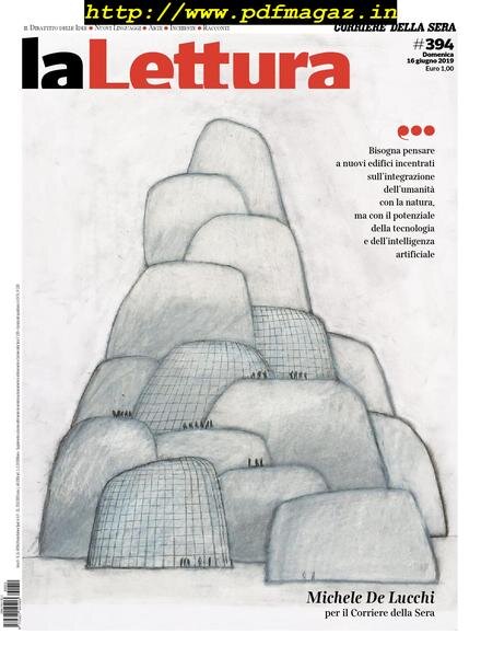 Corriere della Sera La Lettura – 16 giugno 2019 Cover