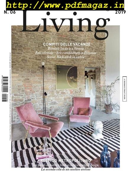 Corriere della Sera Living – giugno 2019 Cover