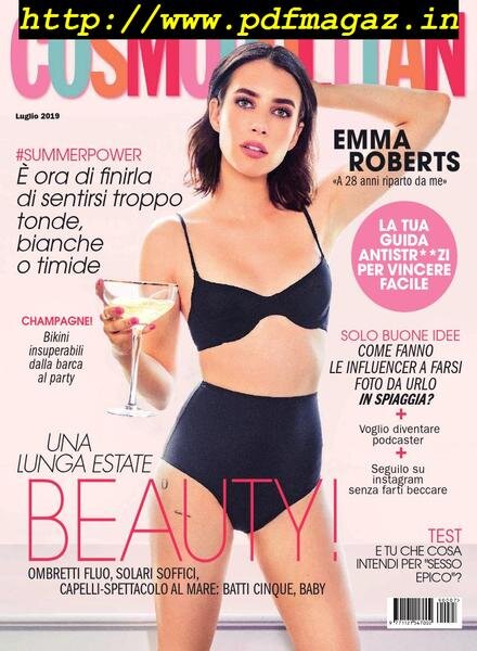 Cosmopolitan Italia – luglio 2019 Cover