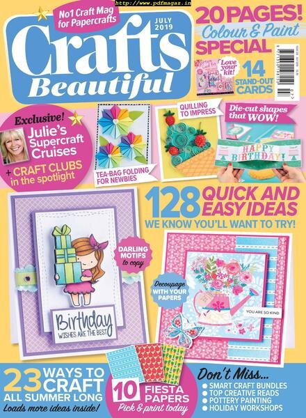 Crafts Beautiful – July 2019 Cover