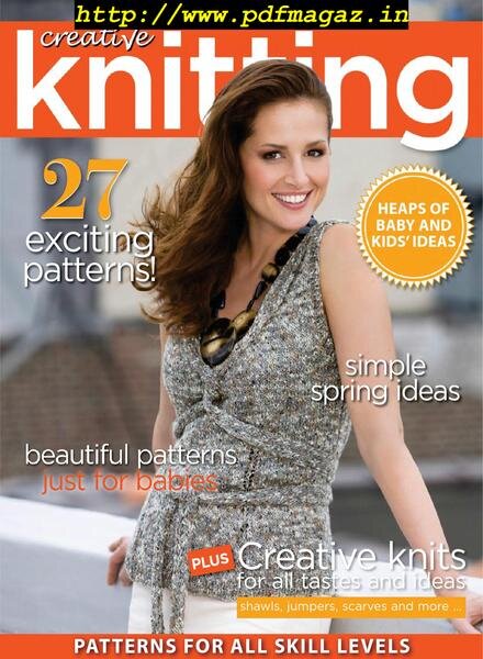 Creative Knitting – April 2019 Cover