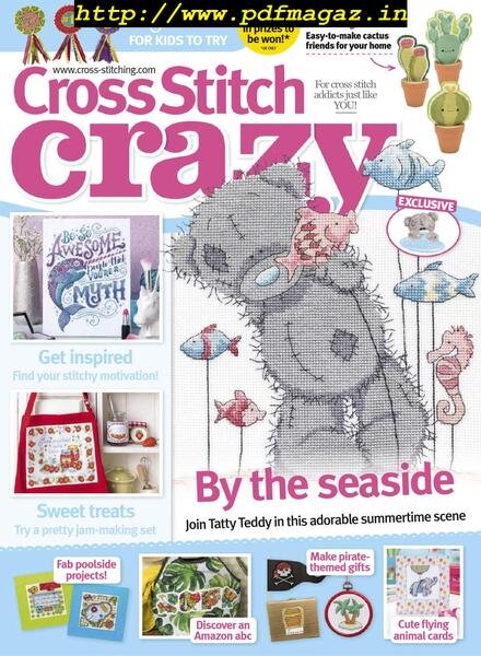 Cross Stitch Crazy – July 2019 Cover