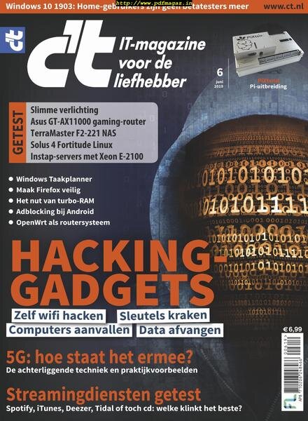 c’t Magazine Netherlands – juni 2019 Cover