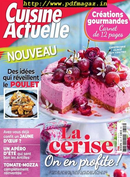Cuisine Actuelle – Juillet 2019 Cover
