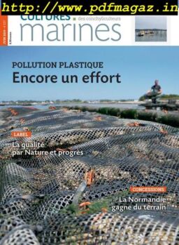 Cultures Marines – 11 juin 2019