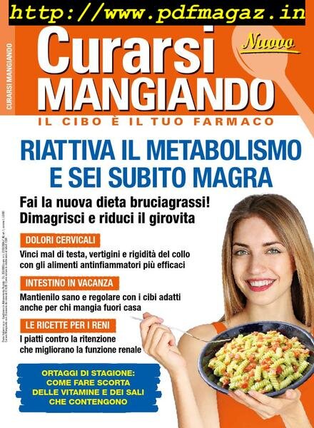 Curarsi Mangiando – Luglio 2019 Cover