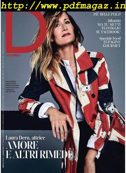 D la Repubblica – 08 giugno 2019 Cover